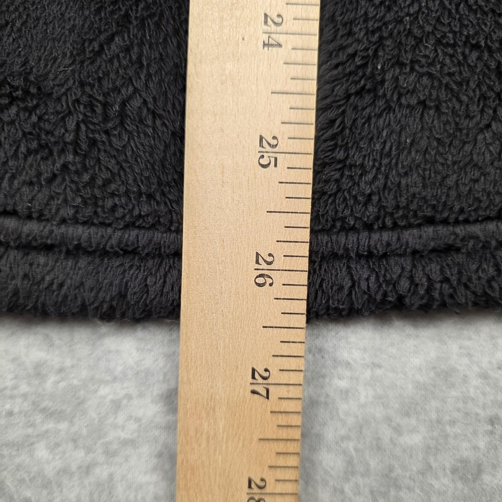 The North Face Sweatshirt‎ Womens Medium Black Fleece 1/4 Zip Pocket Pullover - Picture 7 of 9